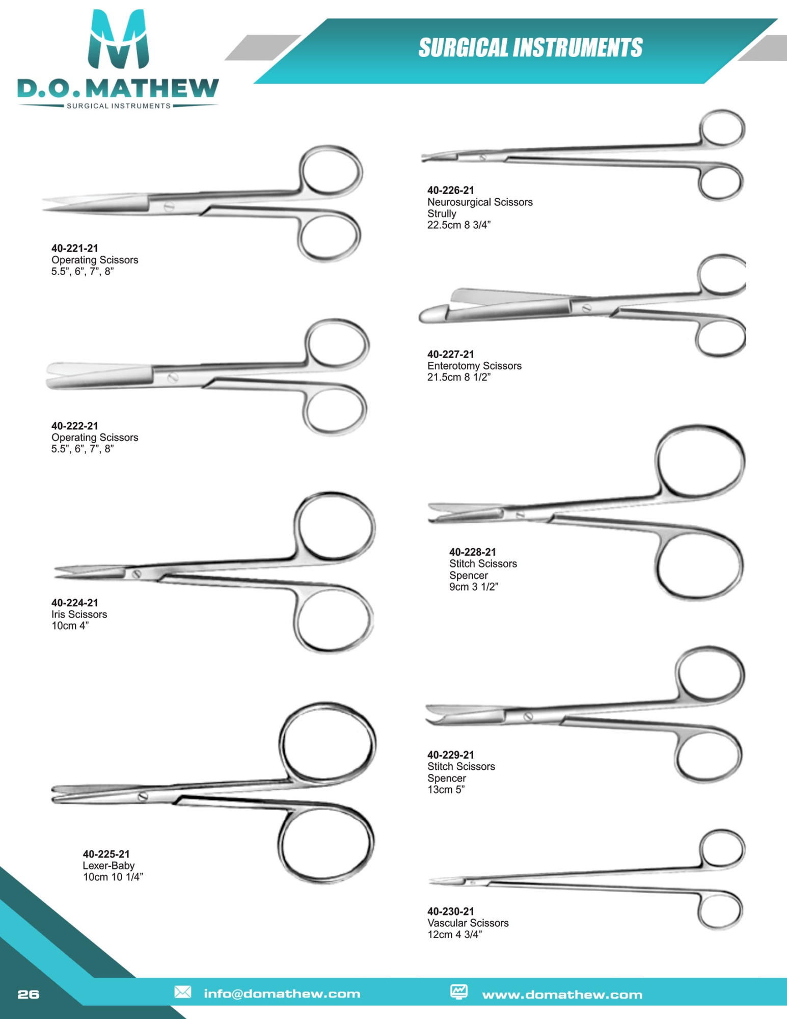 SURGICAL INSTRUMENTS